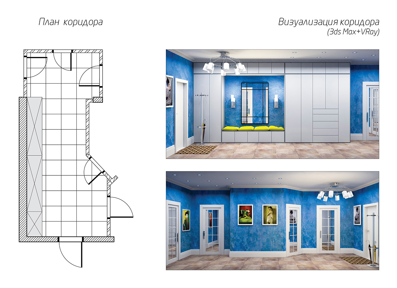 планировки прихожих в квартире виды