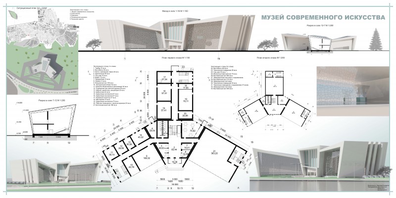 Проект музея план