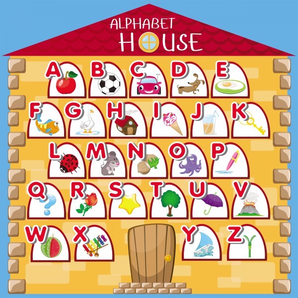 English alphabet house (Дом знаний английский алфавит) Фрилансер
