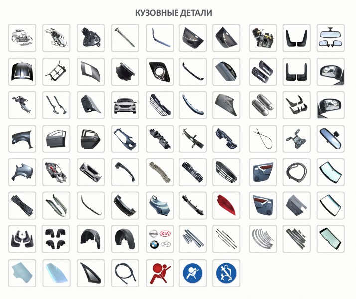 Автокаталог запчастей с картинками