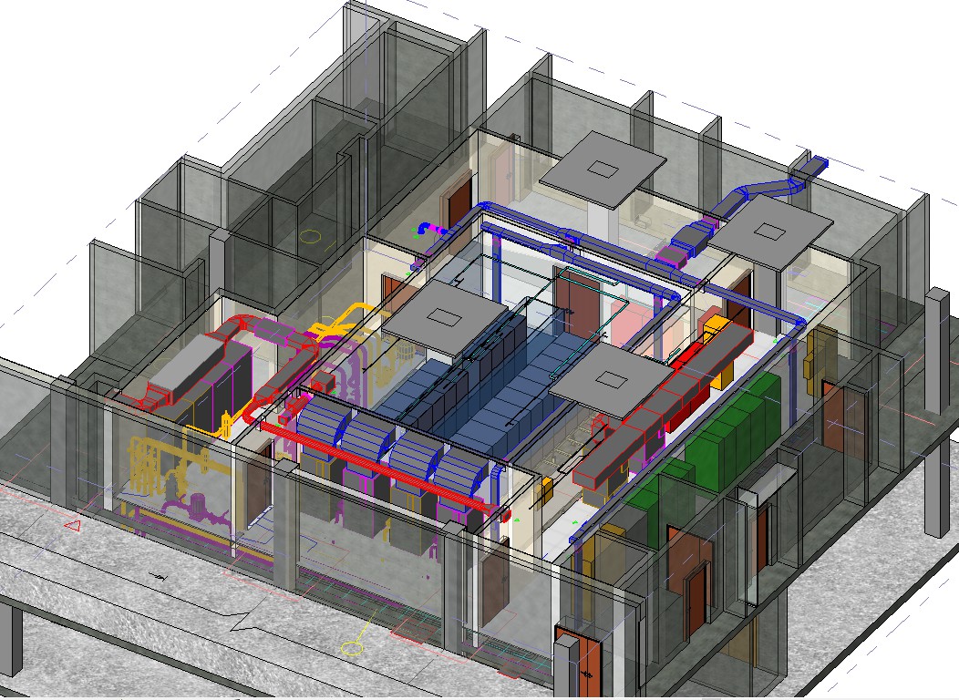 1 d проектирование. Проектирование ЦОД Revit. 3d проектирование. 3д проект вентиляции. BIM проектирование ЦОД.