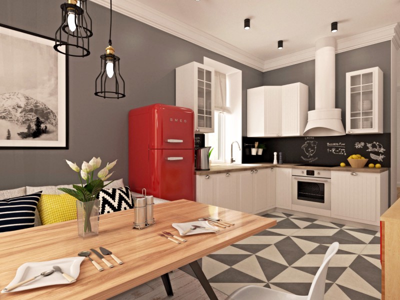 Ivybush.ru Scandinavian kitchen design, Interior design kitchen, Kitchen interio