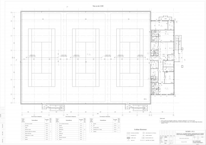 Проект теннисного корта