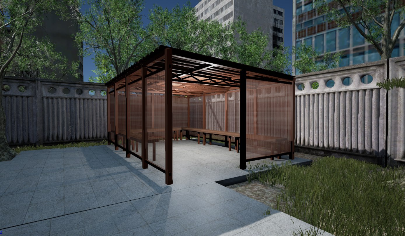 Беседки для курения своими руками