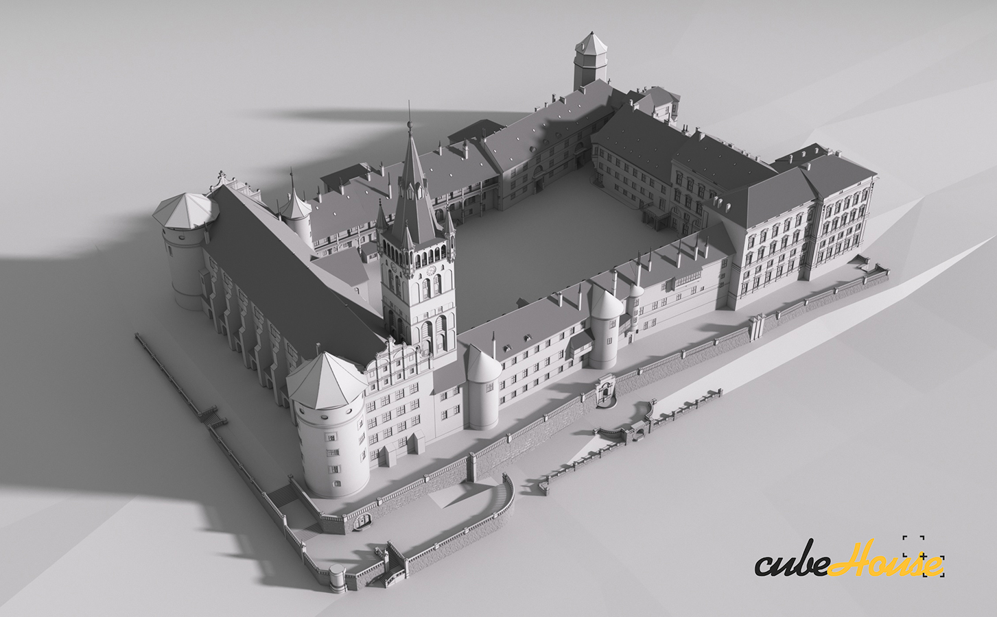 Замок кенигсберг где находится 3D модель замка Кёнигсберг в г. Калининград - Фрилансер Антон Петренко cubehouse