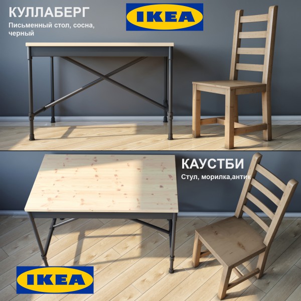 Ikea kullaberg стол