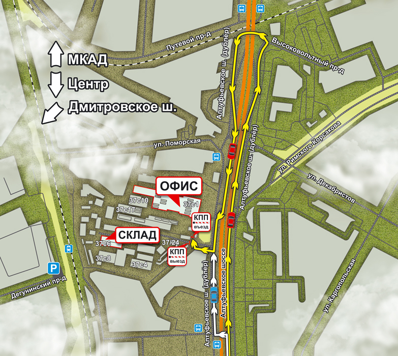 Город схема проезда. Плановый проезд 5.