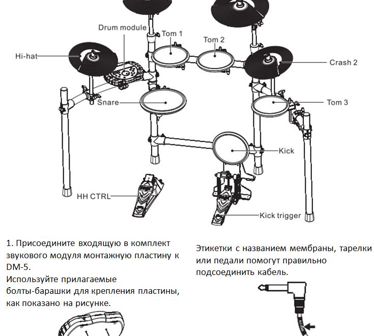 Схема барабанной установки