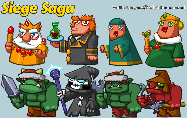 SiegeSaga(персонажи)