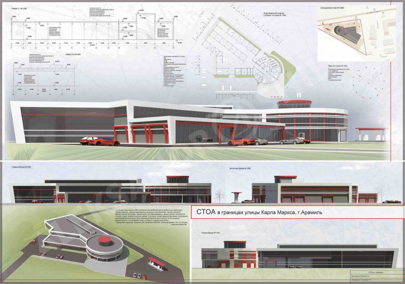 Автосалон проект курсовой