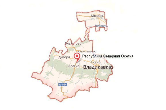 Административный центр северной осетии. Карта Республики Северная Осетия Алания. Северная Осетия-Алания на карте. Республика Северная Осетия Алания контурная карта. Географическое положение Северной Осетии Алании.