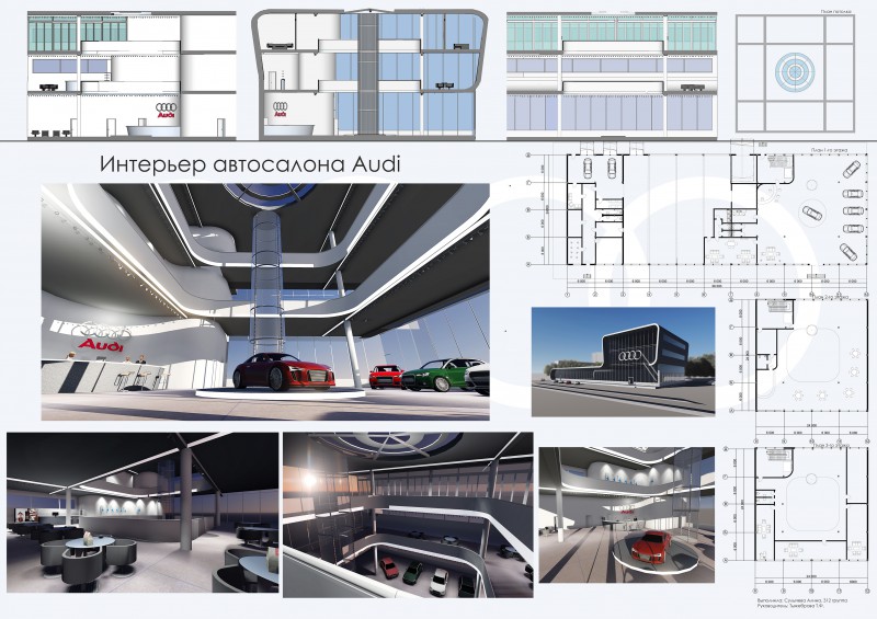 Автосалон проект курсовой