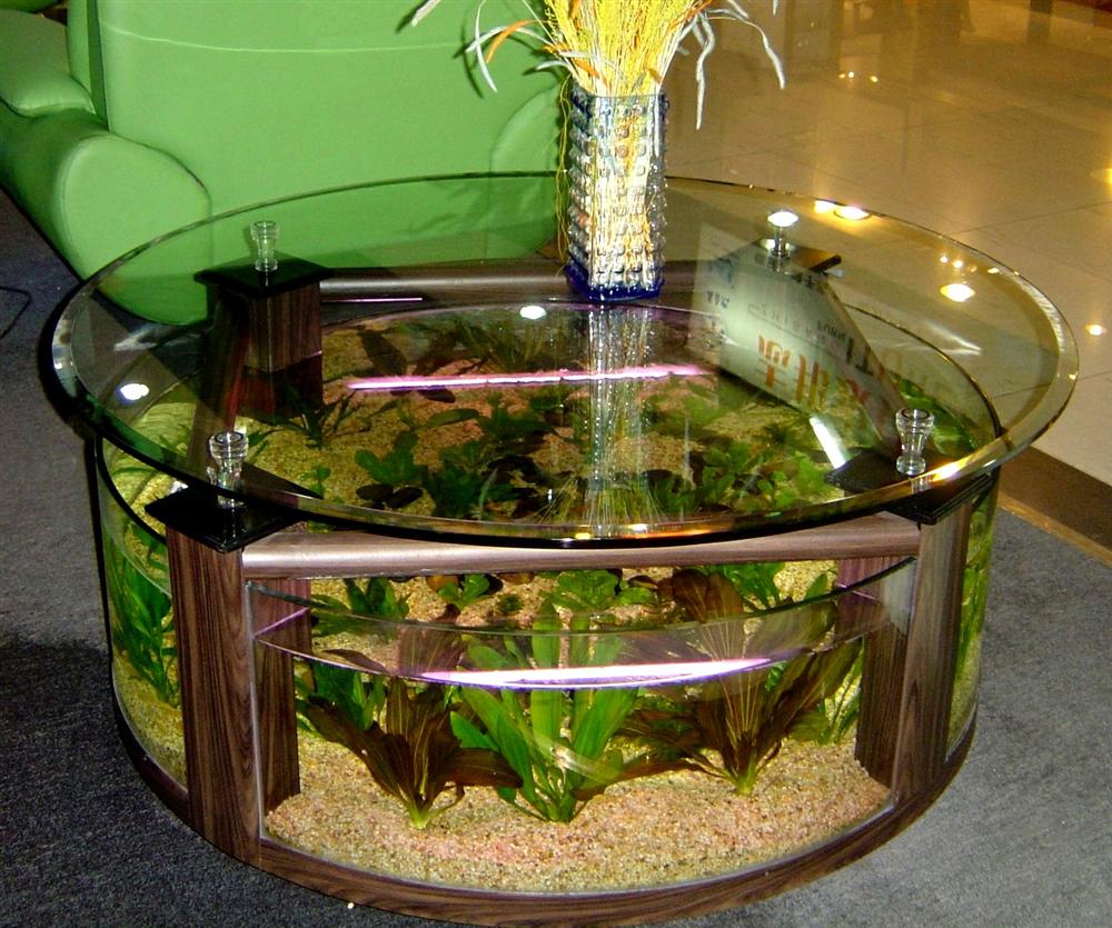 аквариум на компьютерном столе