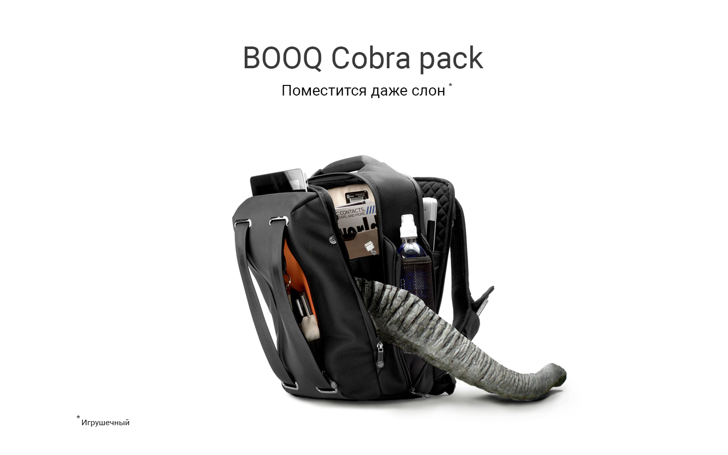 Key Visual для рюкзака