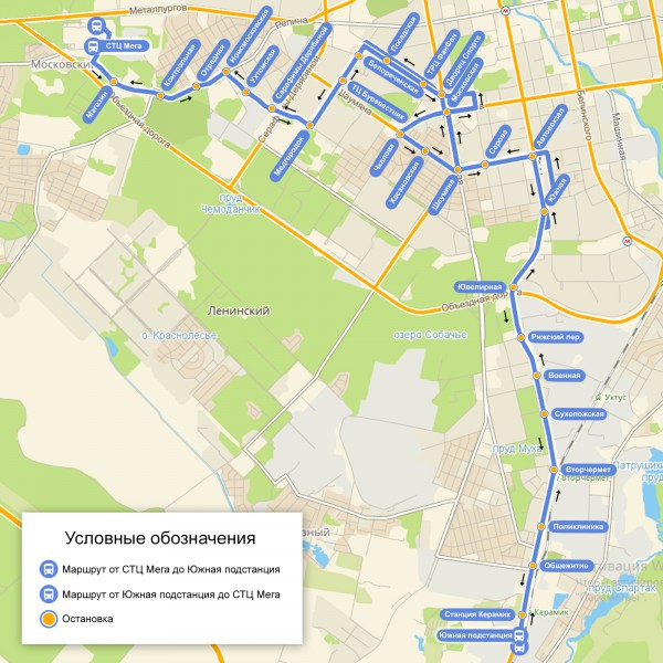 Карта движения автобусов в липецке в реальном времени