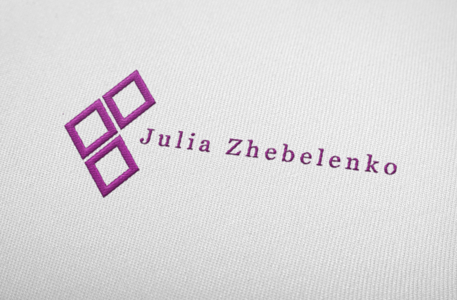 Логотип Julia Zhebelenko (Стилист-визажист)