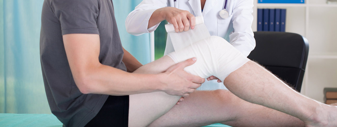 Повреждение коленной связки симптомы. Растяжение связок колена.