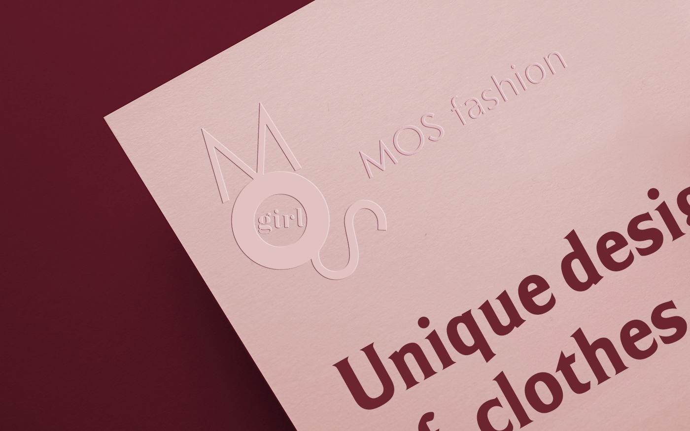 Дизайн логотипа и фирменных цветов для старт апа модного бренда