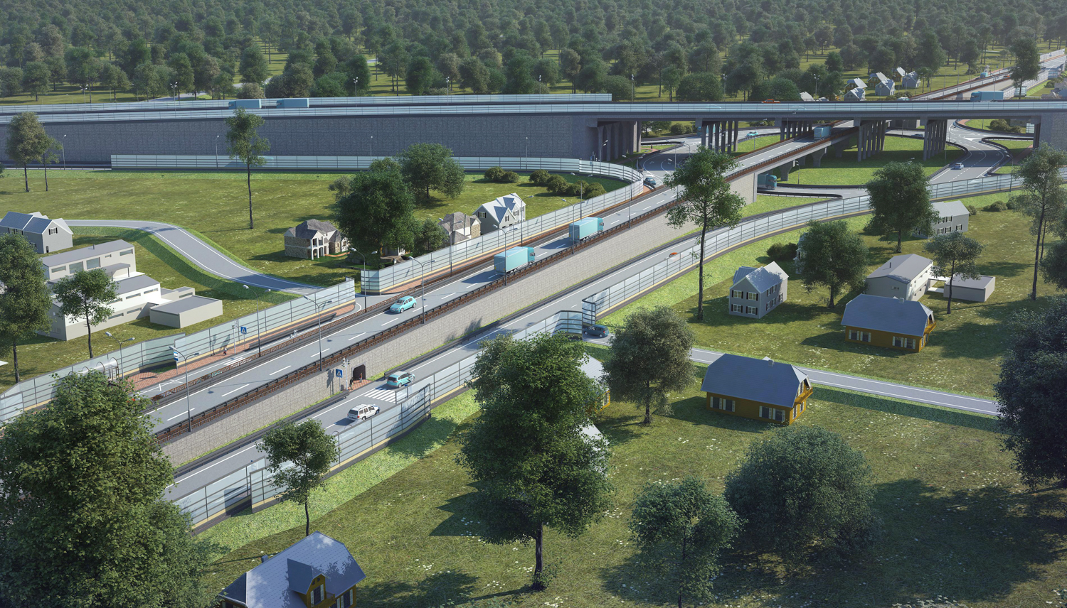 План реконструкции горьковского шоссе в ногинском районе