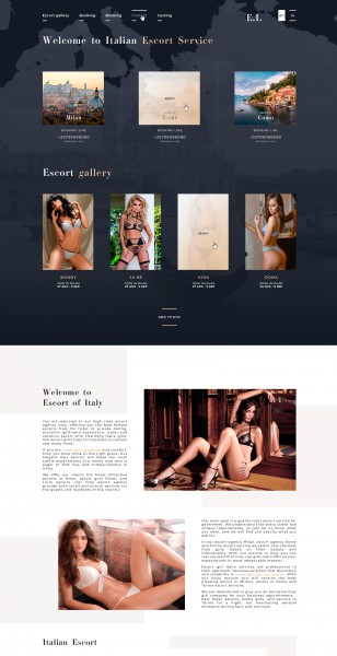 Escort Web Pages