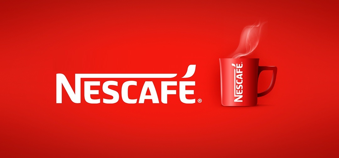 Бренды красного цвета. Nescafe логотип. Кофе Нескафе логотип. Рекламный слоган Нескафе. Nescafe слоган.