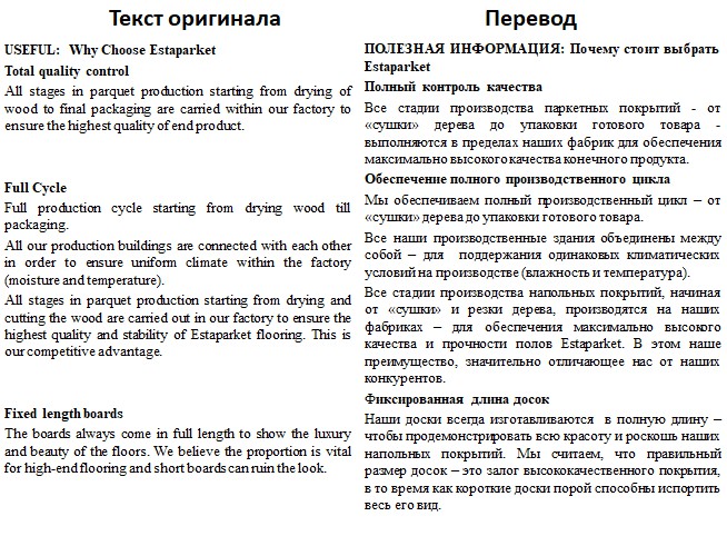 Тематики перевода