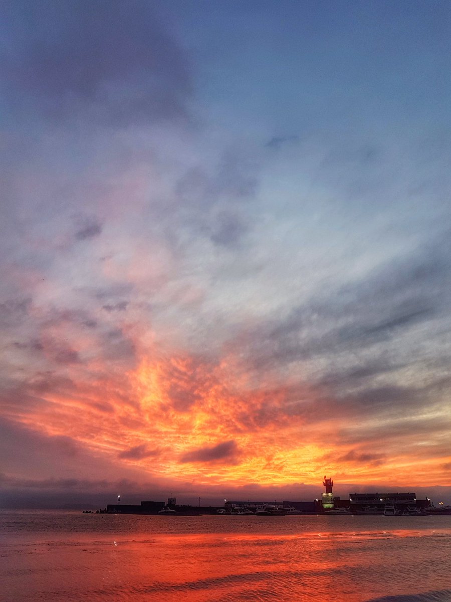 владивосток закат на море