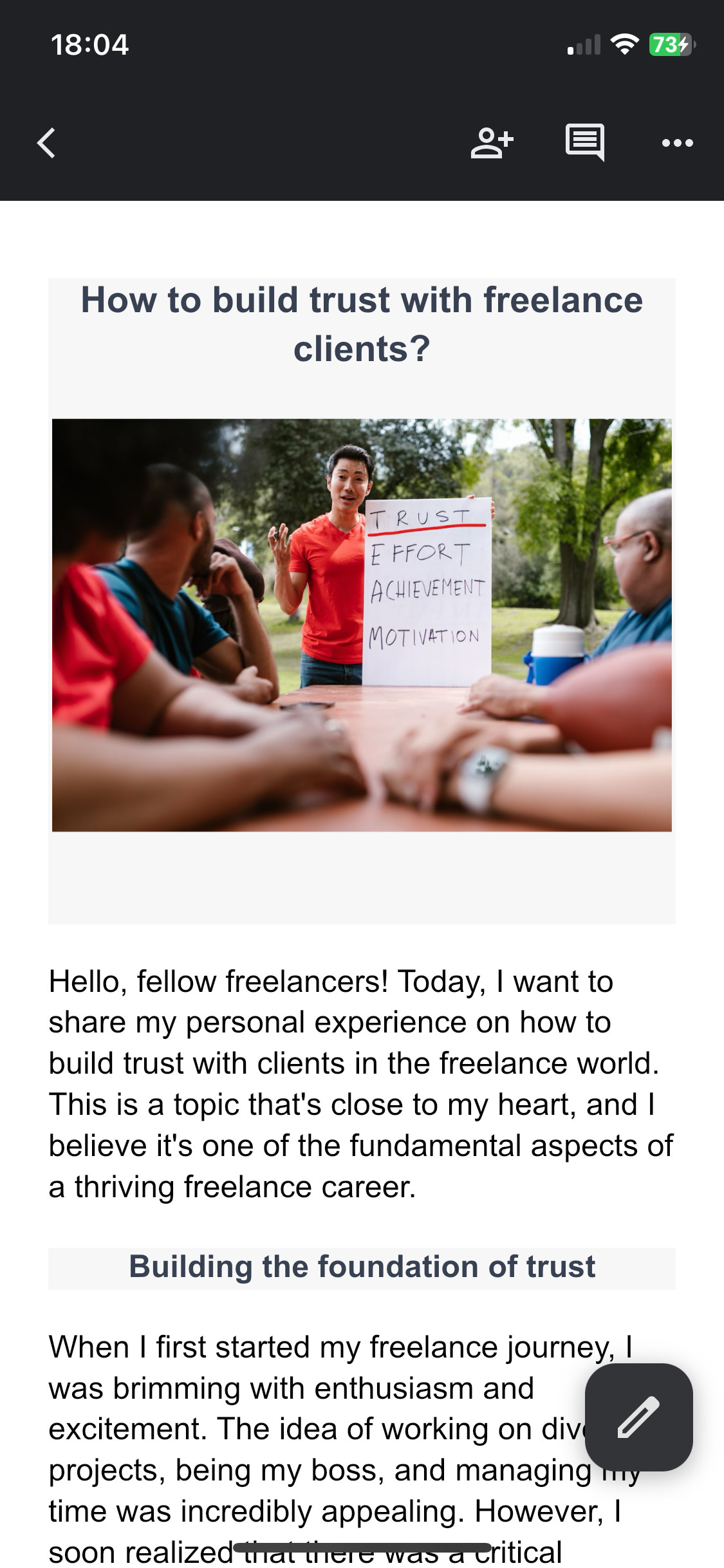    - Freelance Family