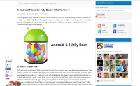 5 Android Tricks for Jelly Bean : Whats new ?
