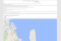 Google maps test for Ciklum