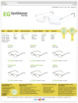 EG Eye Glasses Web Site