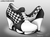 Lovelycheckers boots