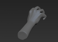 Game Hand Sculpt Concept