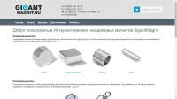 Рекламная кампания магазина магнитных материалов GigantMagnit.ru