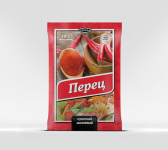 Дизайн упаковки для красного перца, компания Тереза
