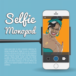 Selfie monopod