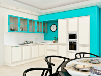 Kitchen turquoise