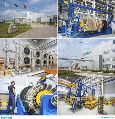 Промышленная фотосъемка на предприятии Siemens