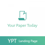 YourPaperToday landing / 2016