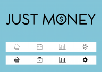 Логотип и иконки для Just Money