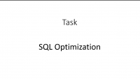 SQL optimization