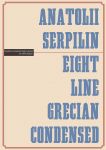 ASerpilin Eight Line Grecian Condensed FONT