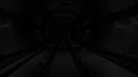 Low poly Underground subway (Darkness)