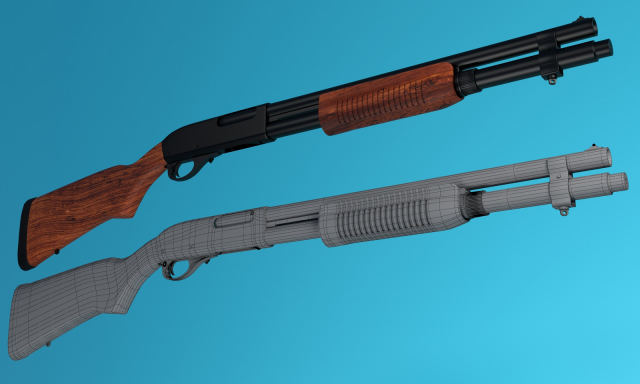 Shotgun remington 870