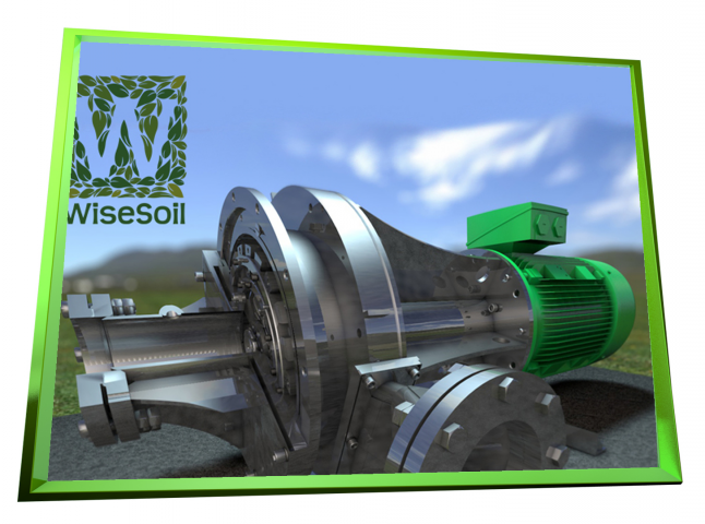Module WiseSoil Biogas Pump 3D Animation