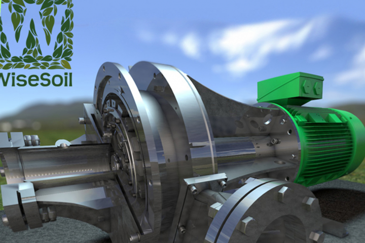 Module WiseSoil Biogas Pump 3D Animation