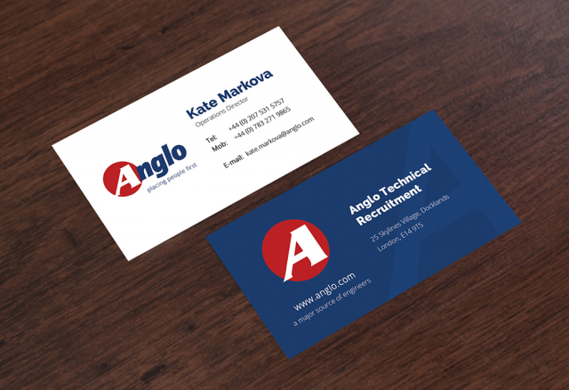 Anglo - Business card