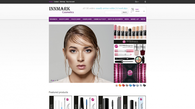 Интернет-магазин "Inmark Cosmetics"