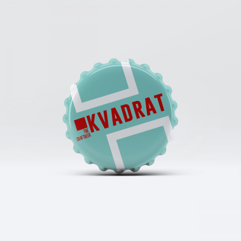 Bottle Cap "KVADRAT".