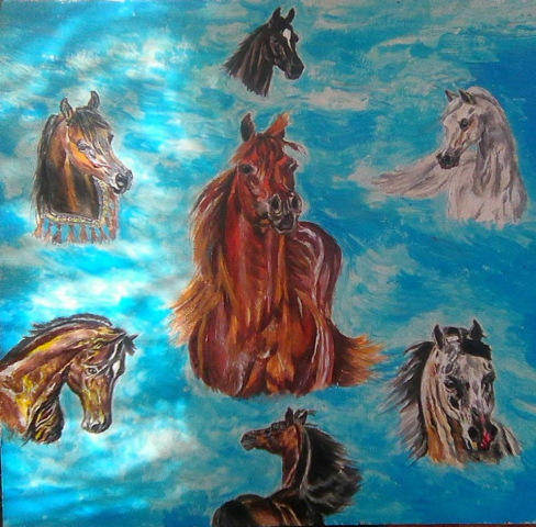 heavenly horse parade